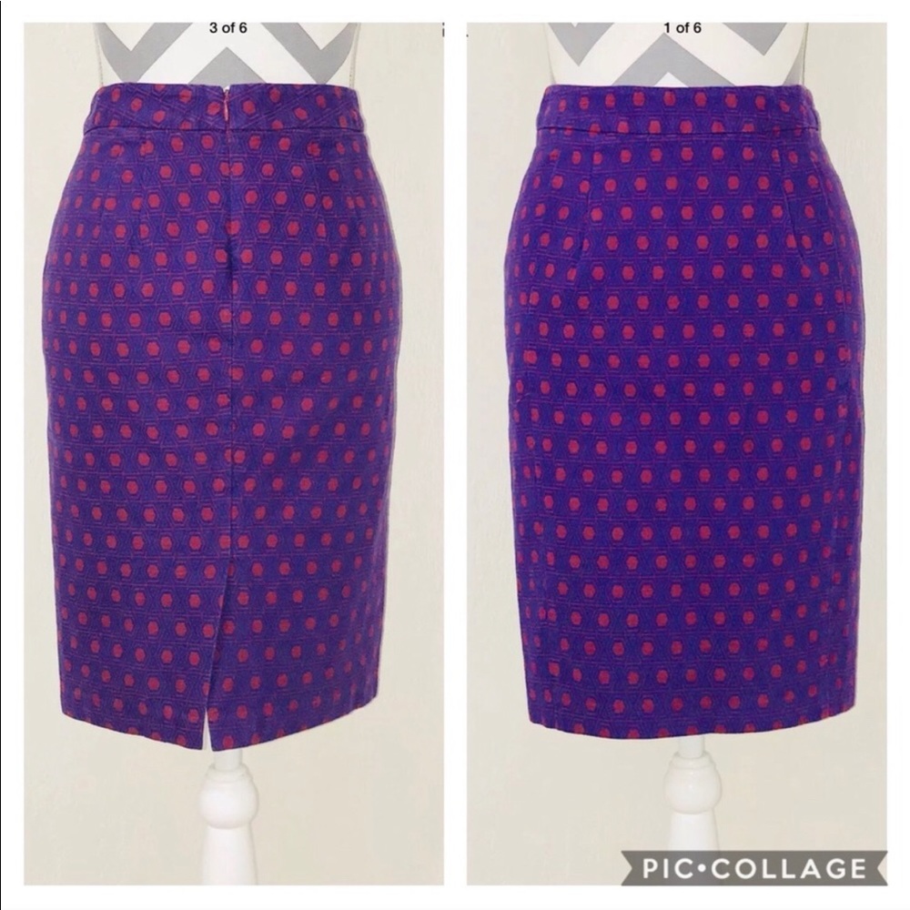 Fossil geometric pencil skirt